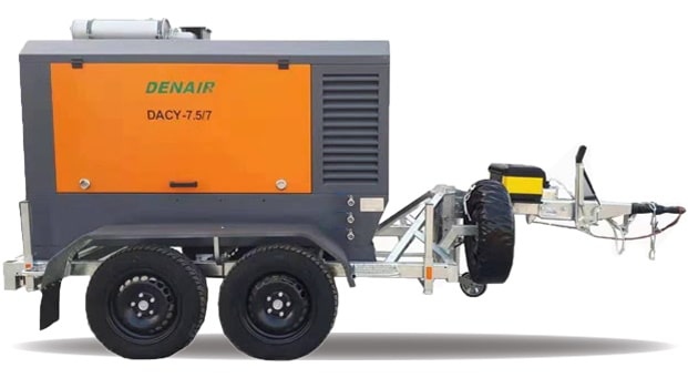 Дизельный компрессор Denair DACY-5/10