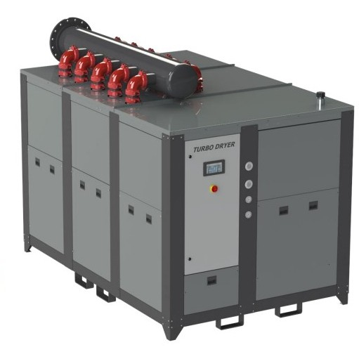 Рефрижераторный осушитель Dalgakiran DryAir Turbo DTD 25000 c воздушным охлаждением